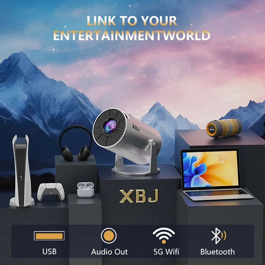 4K Smart Android Projector