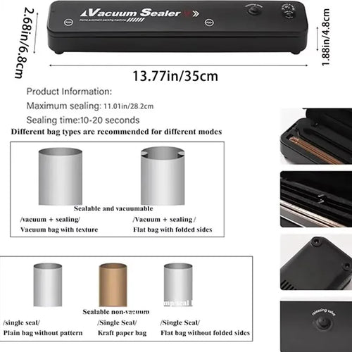 Automatic Vacuum Food Sealer