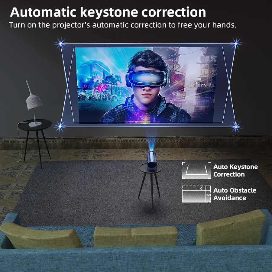 4K Smart Android Projector