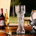 Football Trophy Shape Beer Glass